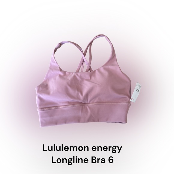 lululemon athletica Other - Lululemon Energy Longline Bra - Sz 6 NWT